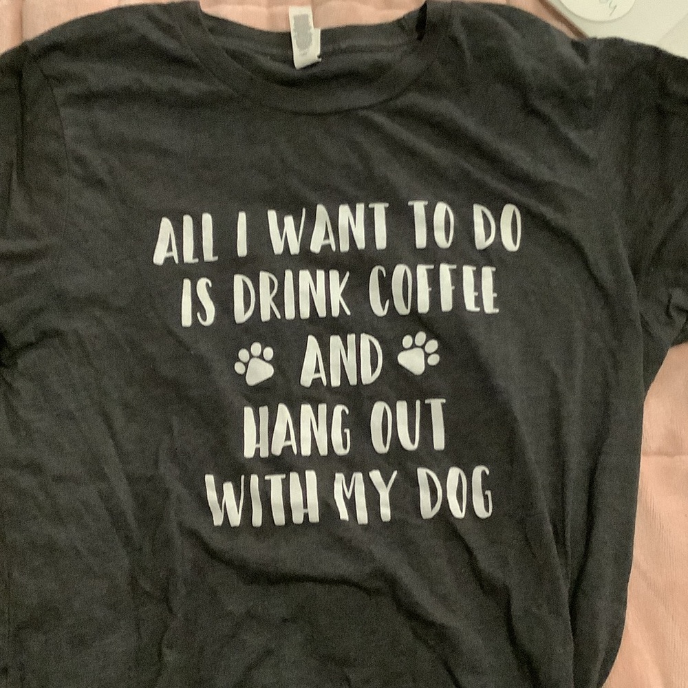 Gray Dog Lover T-Shirt
